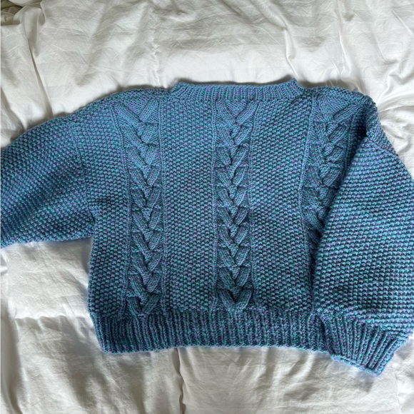 Handmade knit sweater - Picture 3 of 5